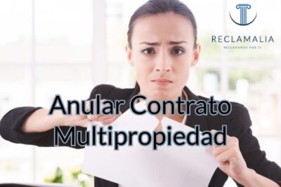 anular contrato multipropiedad